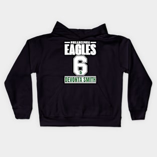 Philadelphia Eagles Devonta Smith 6 American Football Kids Hoodie